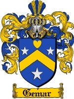 Gemar coat of arms family crest download