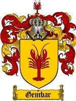 Gembar coat of arms family crest download