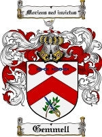 Gemmell coat of arms family crest download