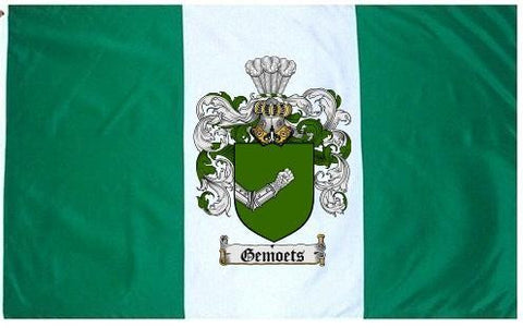 Gemoets family crest coat of arms flag