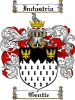 Gentle coat of arms family crest download