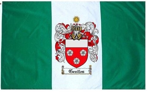 Gentles-crest family crest coat of arms flag