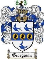 Georgeson coat of arms family crest download