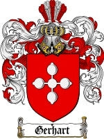 Gerhart coat of arms family crest download