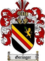 Geringer coat of arms family crest download