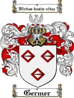 Germer coat of arms family crest download