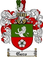 Gero coat of arms family crest download