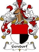 Gersdorf coat of arms family crest download