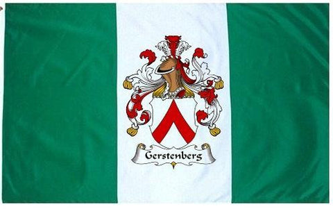 Gerstenberg family crest coat of arms flag