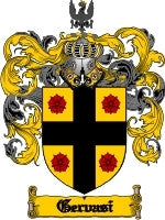 Gervasi coat of arms family crest download