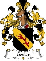 Gesler coat of arms family crest download