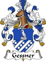 Gessner coat of arms family crest download
