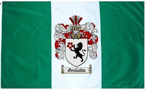 Gesualdo family crest coat of arms flag