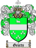 Geurts coat of arms family crest download