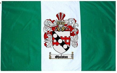Gholston family crest coat of arms flag