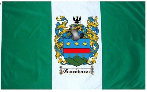 Giacobazzi family crest coat of arms flag