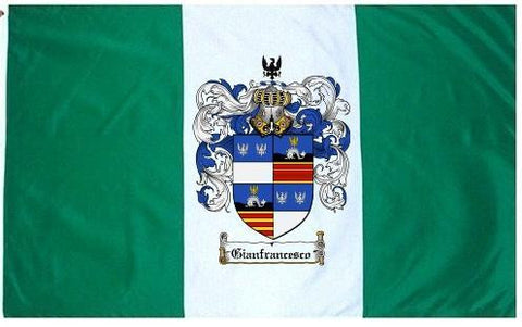 Gianfrancesco family crest coat of arms flag