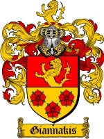 Giannakis coat of arms family crest download