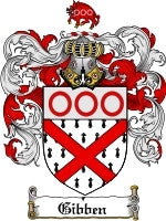 Gibben coat of arms family crest download