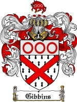 Gibbins coat of arms family crest download