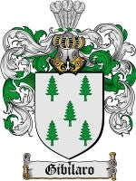 Gibilaro coat of arms family crest download