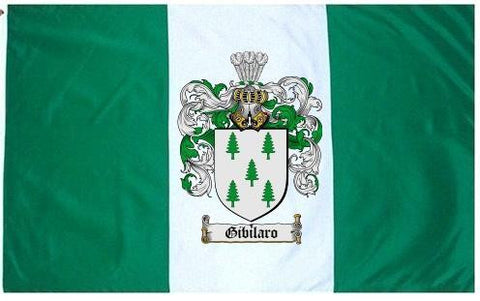 Gibilaro family crest coat of arms flag