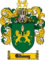 Giboney coat of arms family crest download