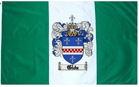 Gida family crest coat of arms flag
