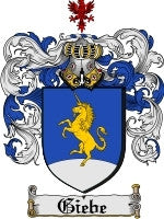 Giebe coat of arms family crest download