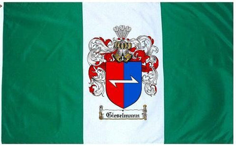 Gieselmann family crest coat of arms flag