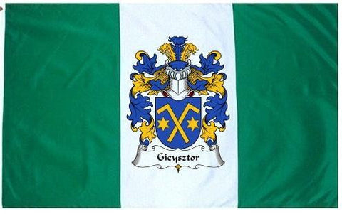 Gieysztor family crest coat of arms flag