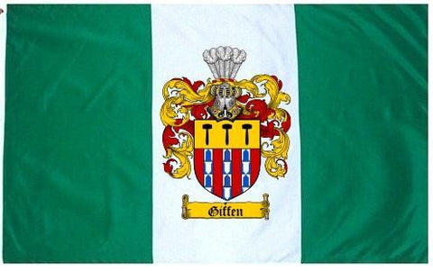 Giffen family crest coat of arms flag