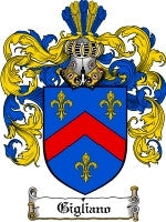 Gigliano coat of arms family crest download