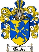 Gilder coat of arms family crest download