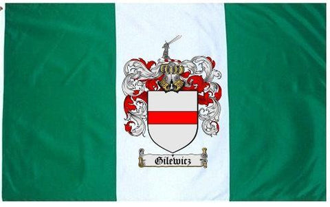 Gilewicz family crest coat of arms flag