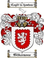Gilkersone coat of arms family crest download