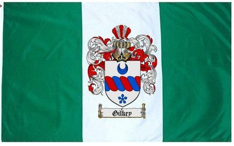 Gilkey family crest coat of arms flag