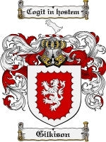 Gilkison coat of arms family crest download
