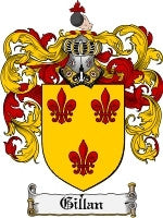 Gillan family crest coat of arms emailed to you within 24 hours ...