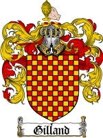 Gilland coat of arms family crest download