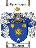 Gillcrest coat of arms family crest download