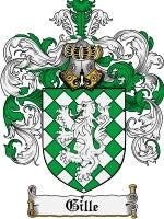 Gille coat of arms family crest download