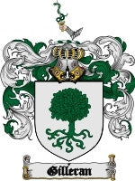 Gilleran coat of arms family crest download