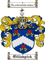 Gillespick coat of arms family crest download