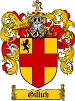 Gillich coat of arms family crest download