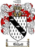 Gillott coat of arms family crest download