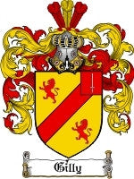 Gilly coat of arms family crest download