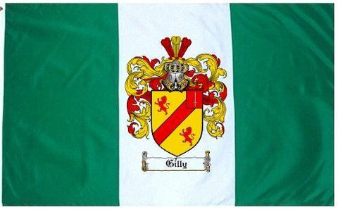 Gilly family crest coat of arms flag