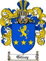 Gilroy coat of arms family crest download