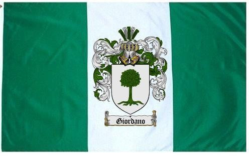 Giordano Coat of Arms Flag / Family Crest Flag Family Crests / Coat